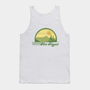 Merle Haggard / Retro Style Country Fan Design Tank Top